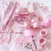 BDSM Sex Toys with Fur 10 Pcs Set