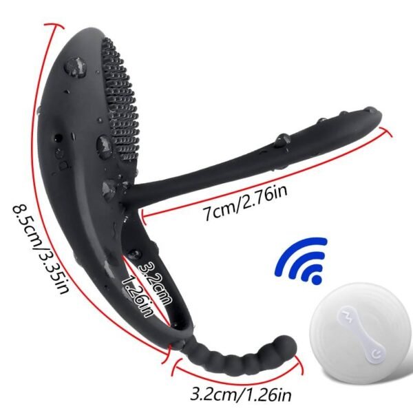 Black Design Wireless Penis Ring Adult Products 054b4f3ea543c990f6b125: Model 1|Model 2