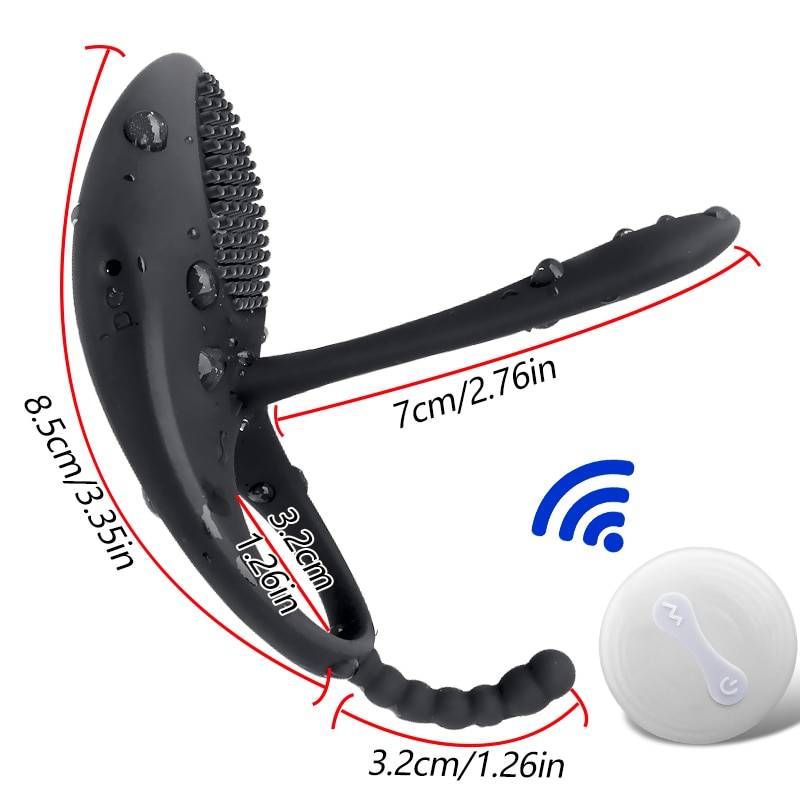 Black Design Wireless Penis Ring Adult Products 054b4f3ea543c990f6b125: Model 1|Model 2