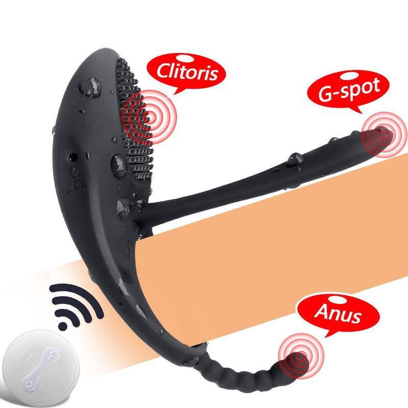 Black Design Wireless Penis Ring Adult Products 054b4f3ea543c990f6b125: Model 1|Model 2