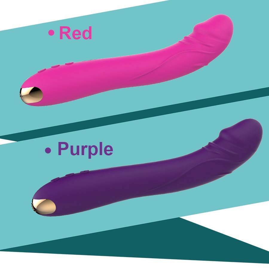 Soft Silicone Waterproof Rechargeable Pink Vibrator With 10 Vibrating Modes Soft Silicone 10 Modes Vibrator