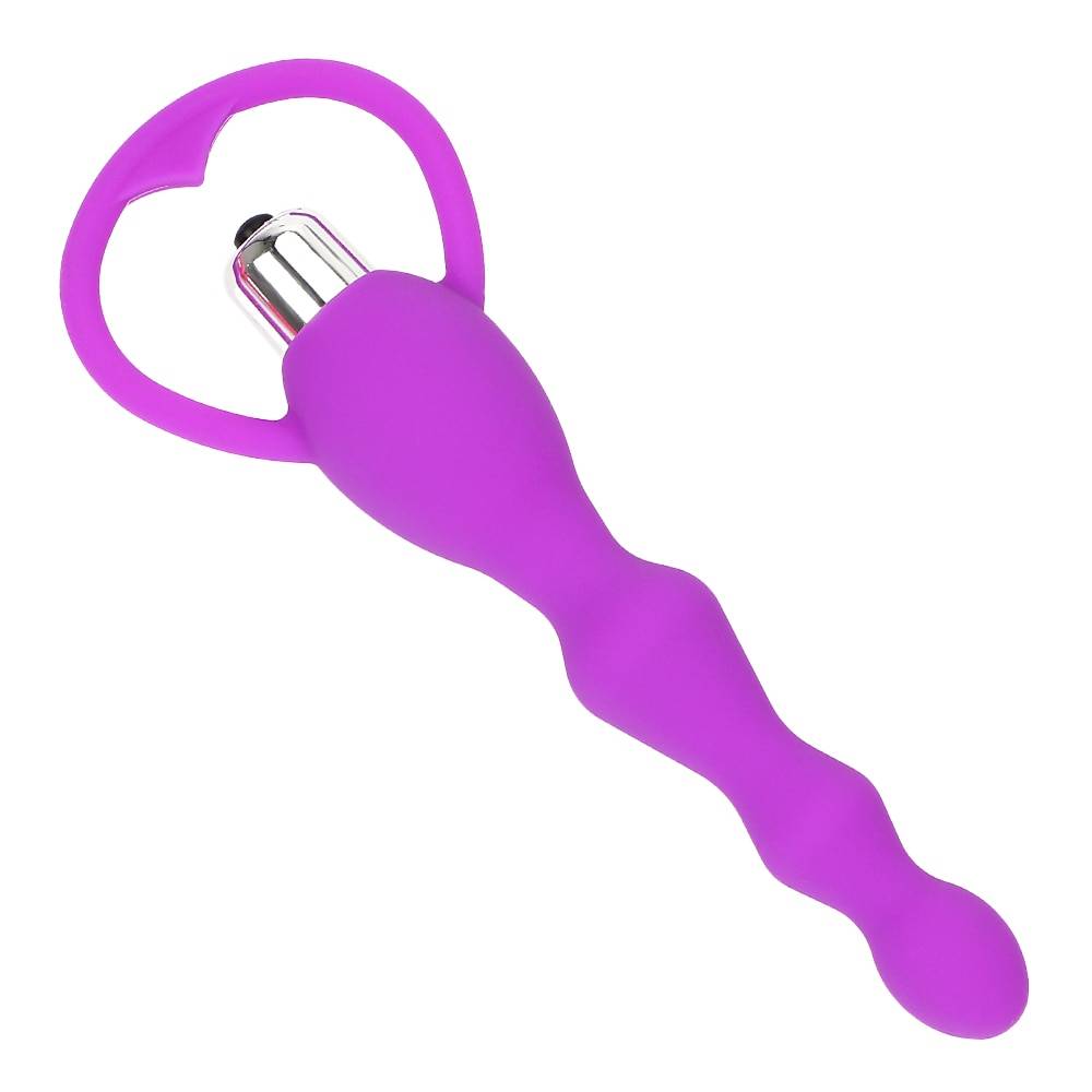 Long Anal Beads Vibrators Adult Products cb5feb1b7314637725a2e7: Black|Blue|Pink|Purple