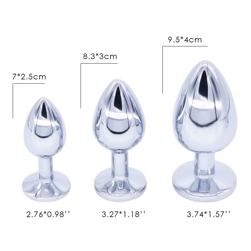 Stainless Steel Anal Plugs 3 pcs Sets Adult Products cb5feb1b7314637725a2e7: Black|Blue|BPR|BWP|BWR|Colorful|GBR|Green|Heart|Pink|Purple|Red|Rose|Transparent|WBR