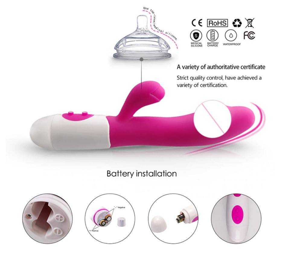 30 Speed Silicone Vibrator