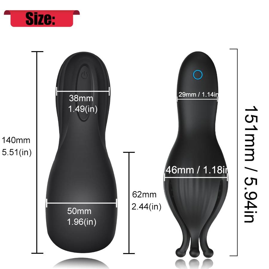 Automatic Male Masturbator with Vibration
