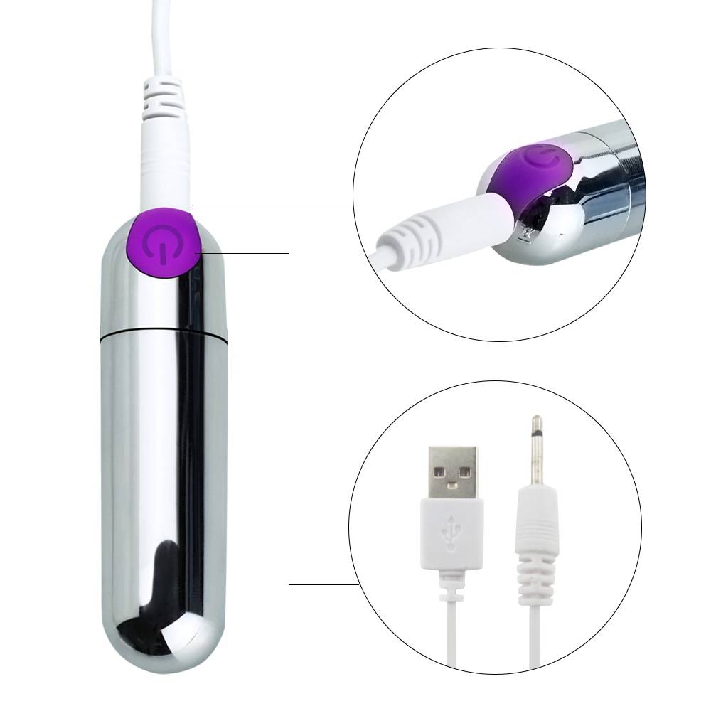 Cute Powerful Bullet Shaped Mini Vibrator for Beginners