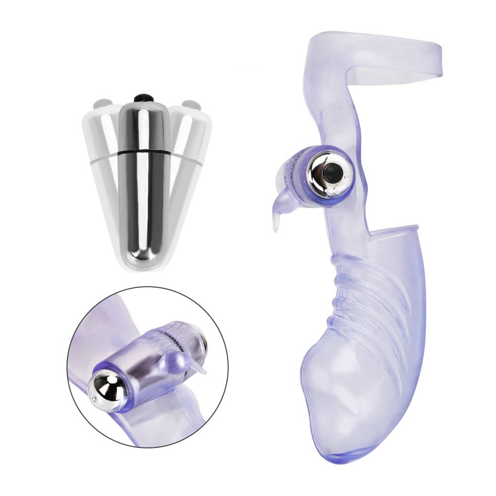 Finger Sleeve Vibrators Adult Products fea2d06800add3f5d13d15: A Type/Purple|B Type/Purple|C Type/Black|D Type/Black