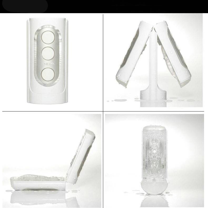 Foldable Silicone Male Masturbator Adult Products cb5feb1b7314637725a2e7: Black|Red|Silver|White