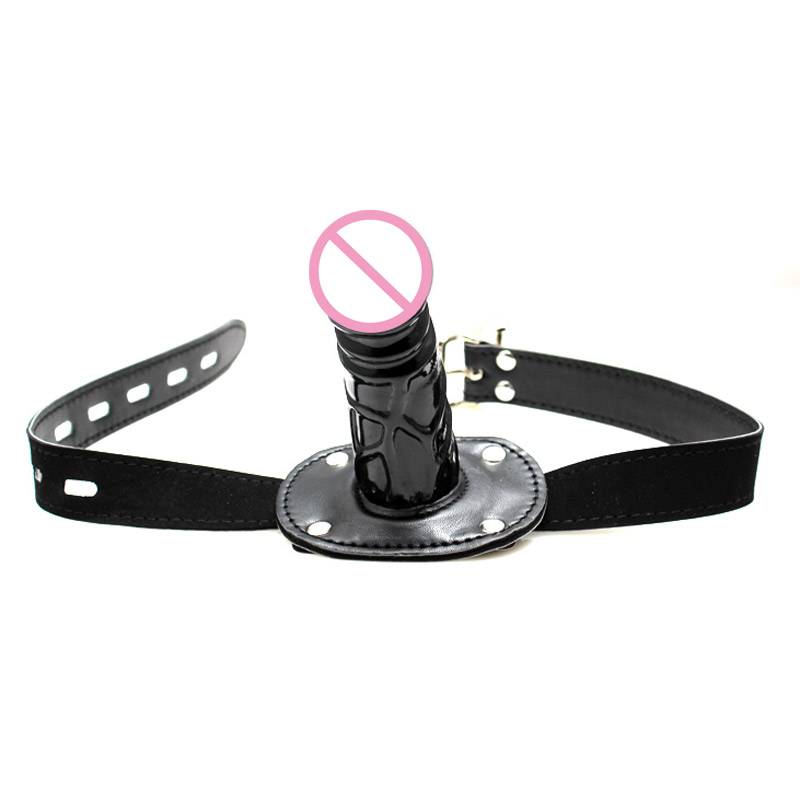 Silicone Dildo in Black and Pink