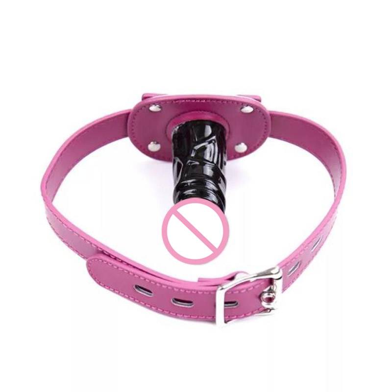 Silicone Dildo in Black and Pink