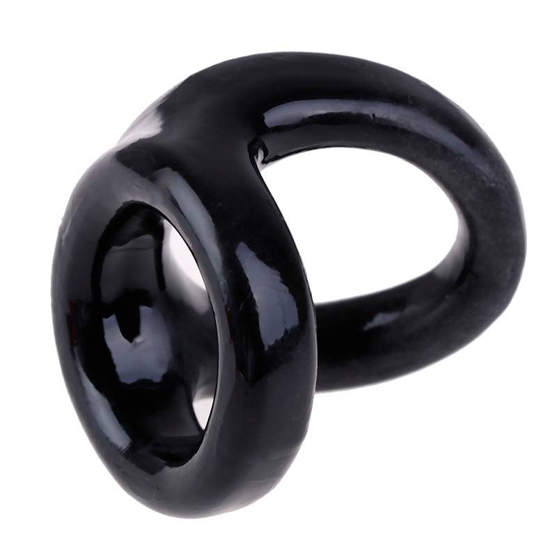 Cock Penis Ring in Black and Red Adult Products cb5feb1b7314637725a2e7: as picture|Black|Red