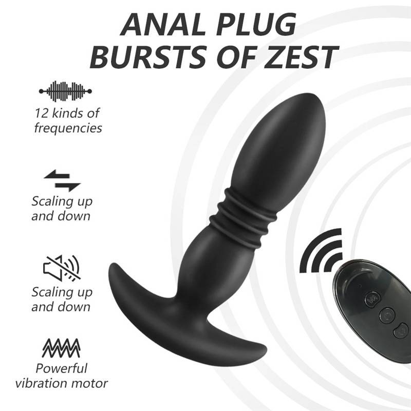 Men's Anal Plug Vibrator 