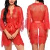Women’s Sexy Mesh Robe and G-Strings Set Adult Products Women’s Sexy Mesh Robe and G-Strings Set Adult Products cb5feb1b7314637725a2e7: Black|Red|White