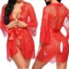 Women’s Sexy Mesh Robe and G-Strings Set Adult Products Women’s Sexy Mesh Robe and G-Strings Set Adult Products cb5feb1b7314637725a2e7: Black|Red|White