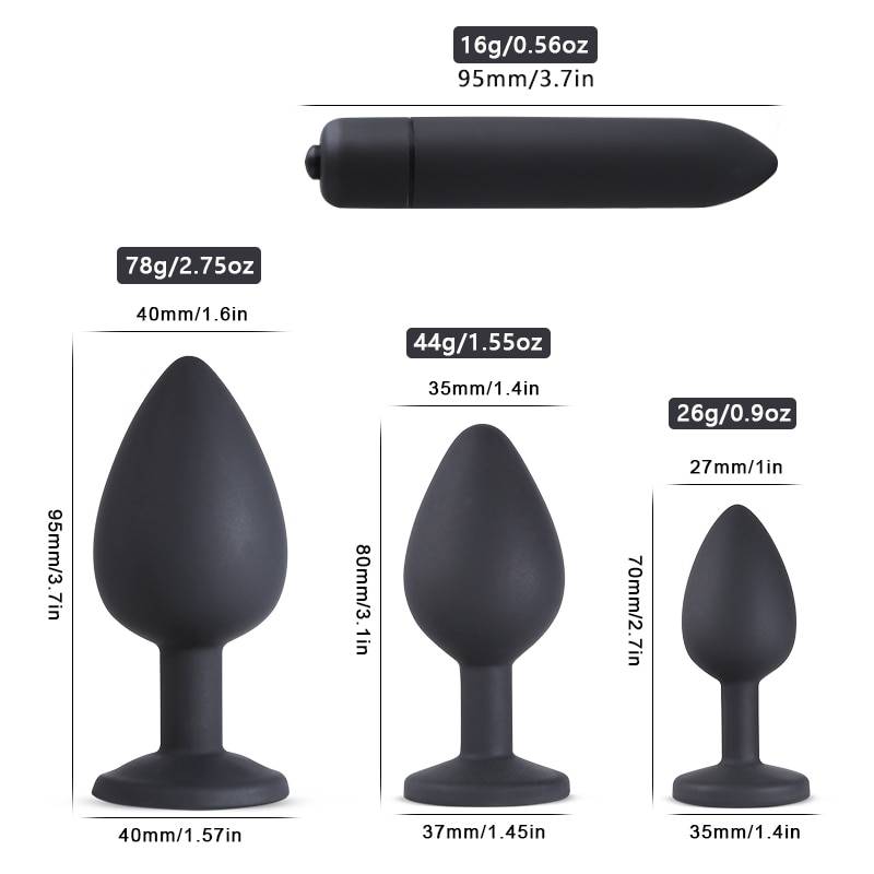 Crystal Anal Plug