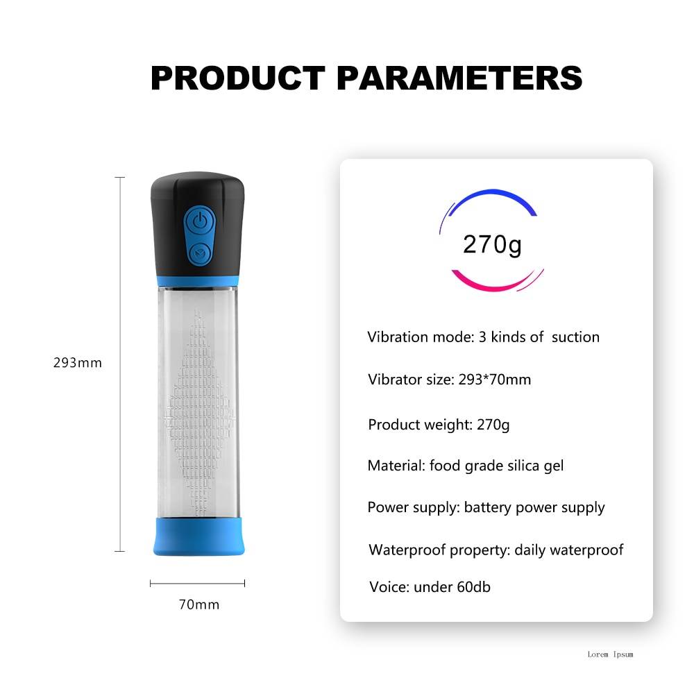 Automatic Penis Pump in Blue Adult Products 9f8debeb02413bbe4e30a8: China