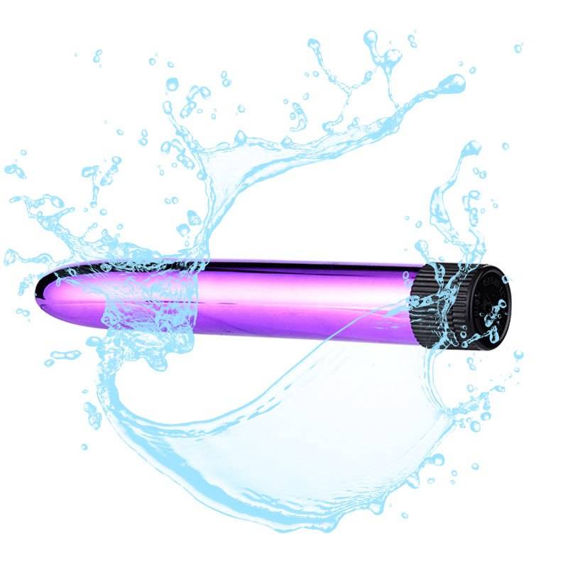 Metallic Design Waterproof Vibrator Adult Products cb5feb1b7314637725a2e7: Black|Blue|Dark Purple|Frosted Pink|Gold|Grey|Pink|Purple|Red|Rose Red|Silver|Violet