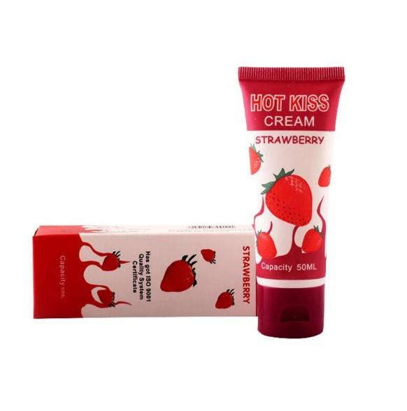 Strawberry Flavored Soft Lubricant Cream Adult Products