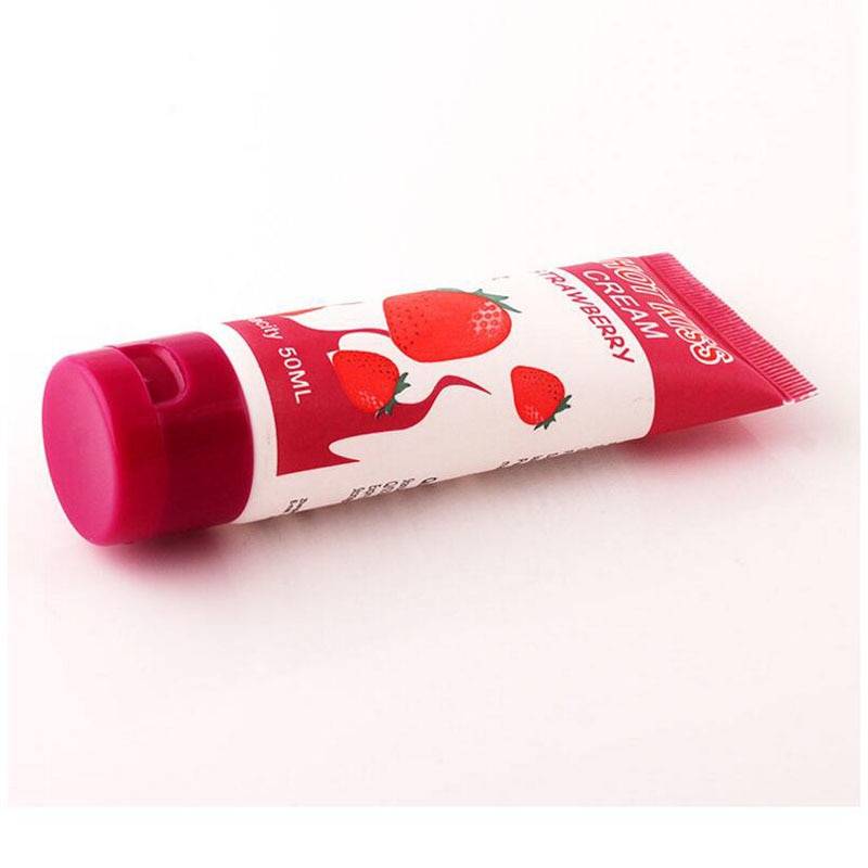 Strawberry Flavored Soft Lubricant Cream Adult Products