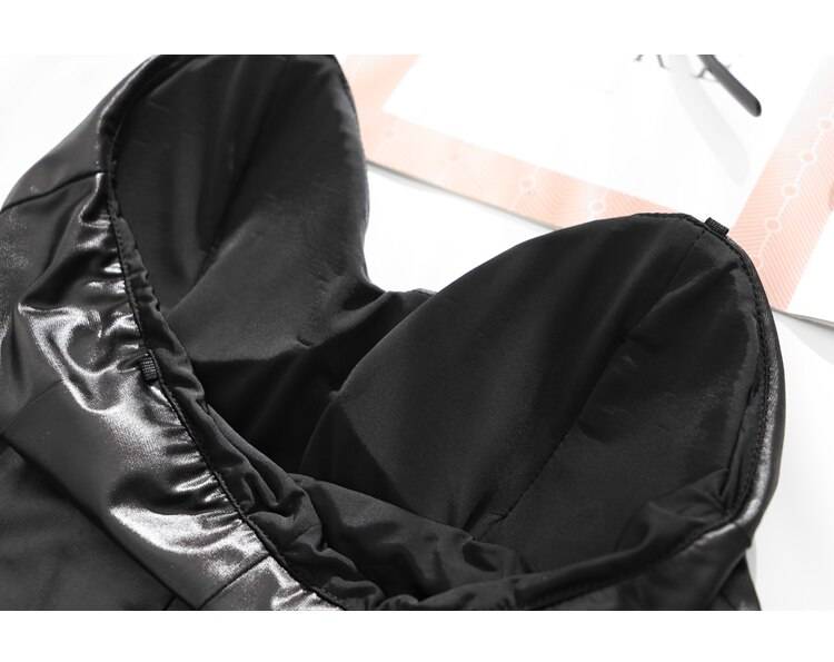 Women's Faux Leather Rabbit Suit