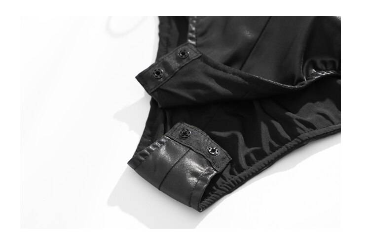 Women's Faux Leather Rabbit Suit