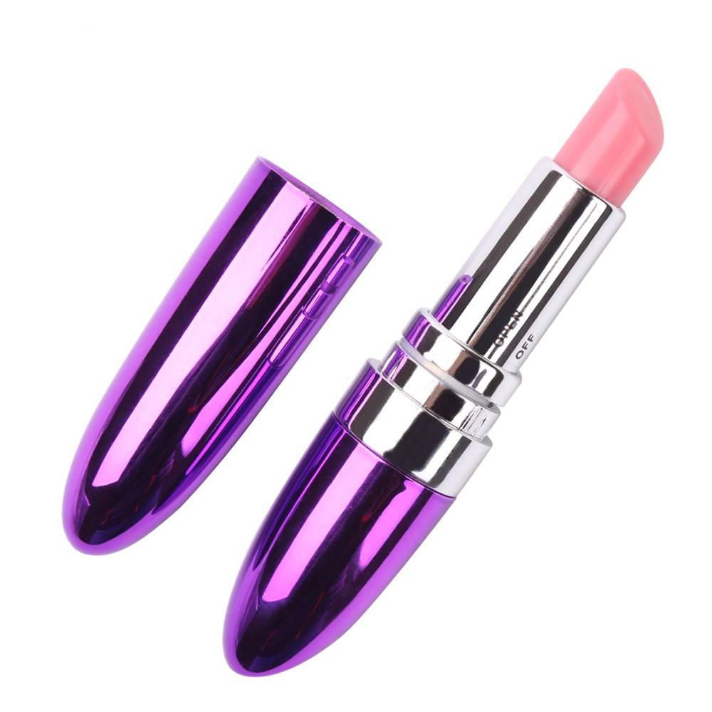 Portable Lipstick Shaped Bullet Vibrator