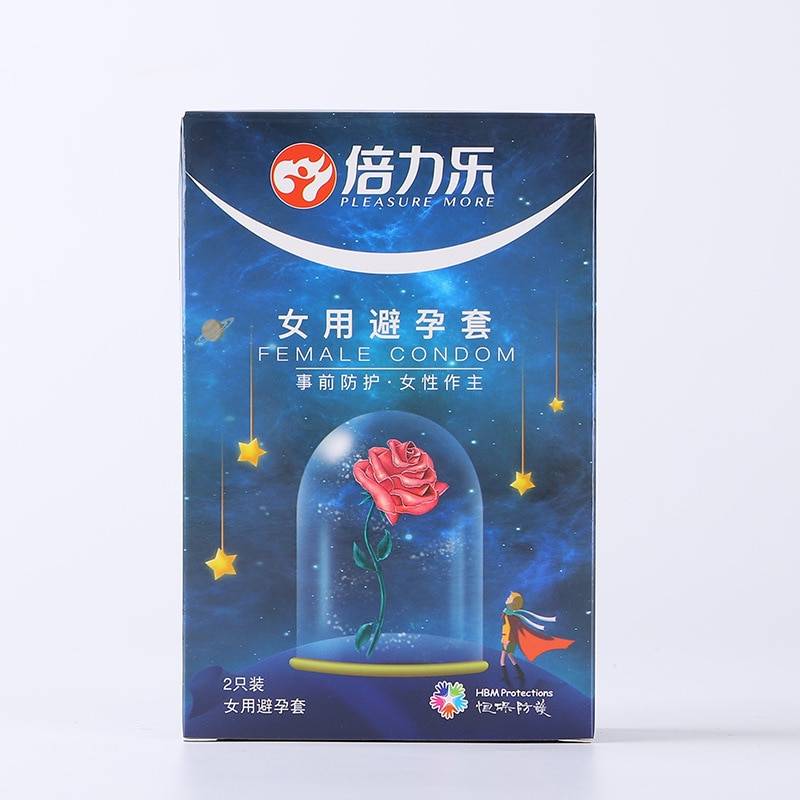 Set of 2 Ultra Thin Female Condoms Adult Products