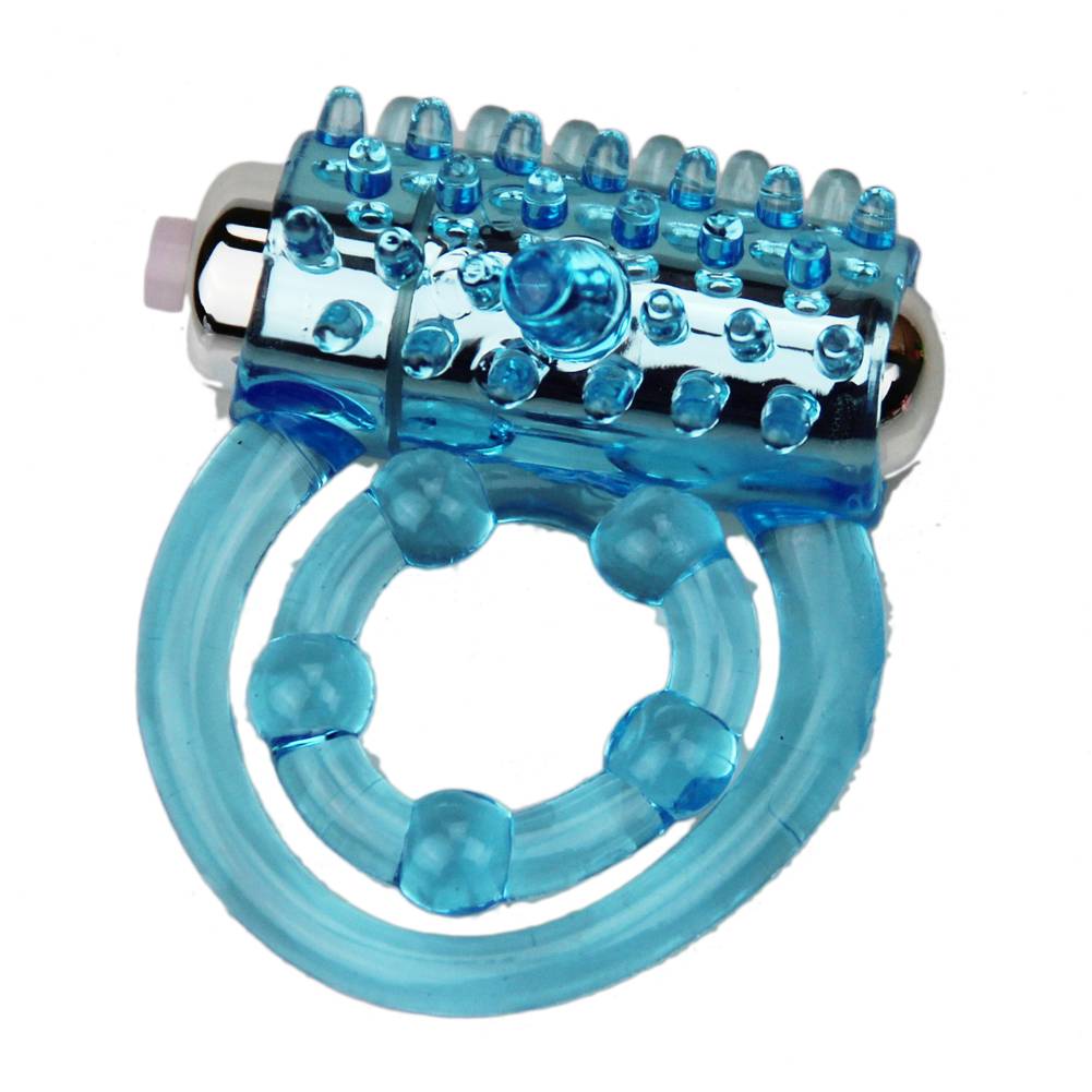 High Quality Automatic Vibrating Stretchy Rubber Penis Ring Adult Products cb5feb1b7314637725a2e7: Blue