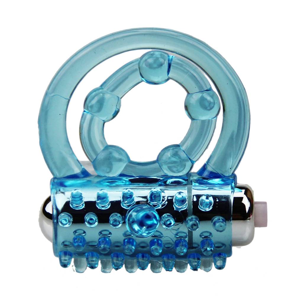 High Quality Automatic Vibrating Stretchy Rubber Penis Ring Adult Products cb5feb1b7314637725a2e7: Blue