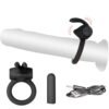 USB Charging Men’s Vibrating Cock Ring Adult Products