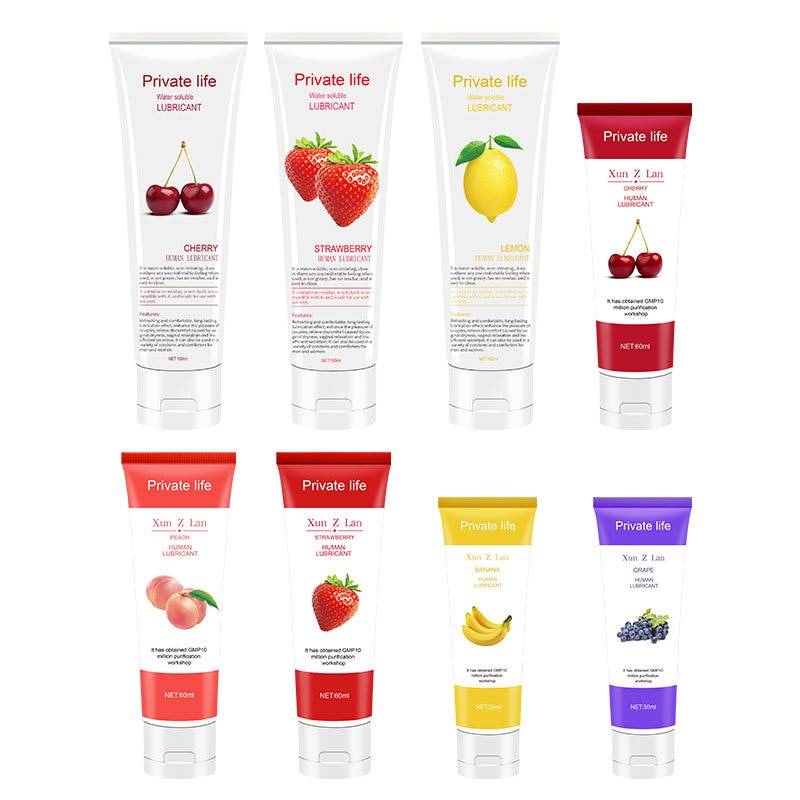 Edible Lubricant with Fruit Flavor Adult Products a1fa27779242b4902f7ae3: Banana|Cherry|Grape|Lemon|Peach|Strawberry