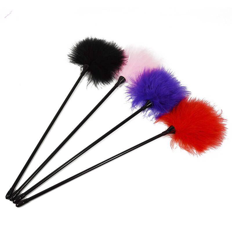 Cute Convenient Soft Feather Flirting Tickler Adult Products cb5feb1b7314637725a2e7: Black|Pink|Purple|Red