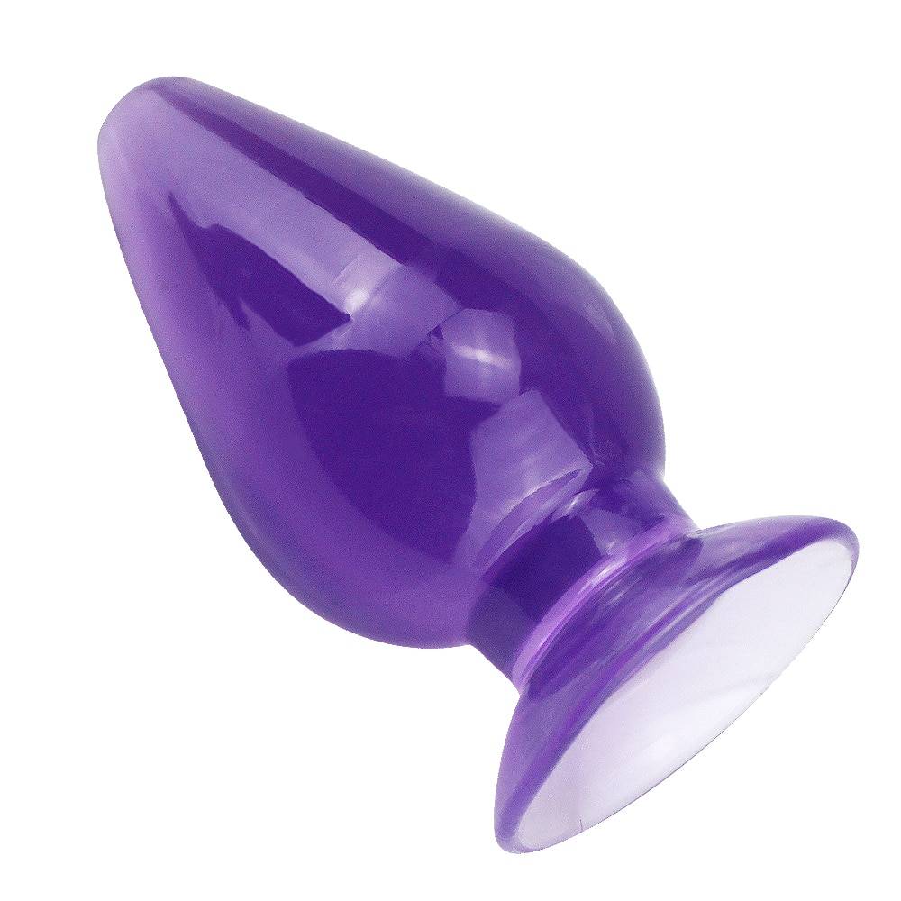 Silicone Unisex Anal Plug in Purple and Black Adult Products cb5feb1b7314637725a2e7: Black|Purple