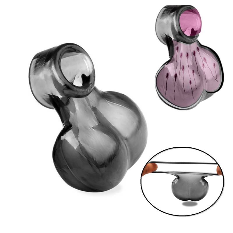 Silicone Reusable Scrotum Ring For Men Adult Products Item Type: Penis Rings