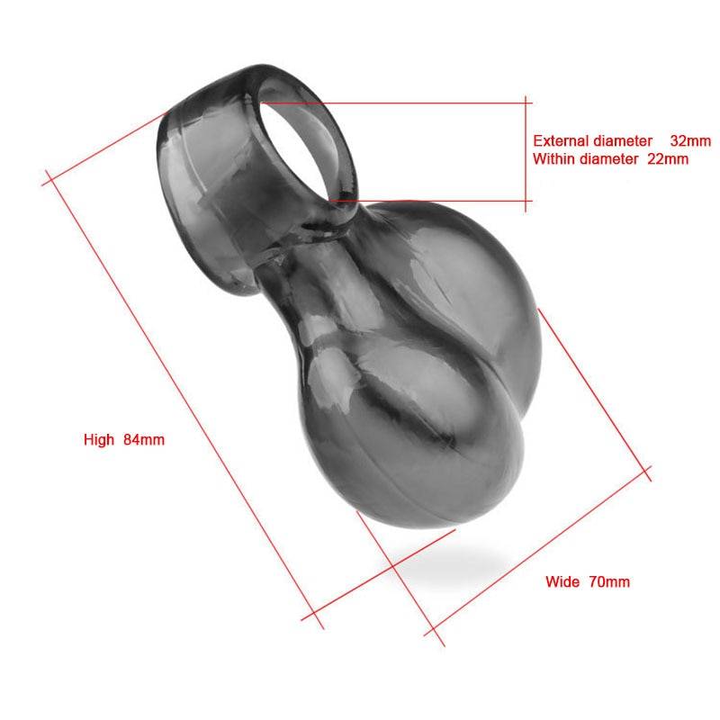 Silicone Reusable Scrotum Ring For Men Adult Products Item Type: Penis Rings