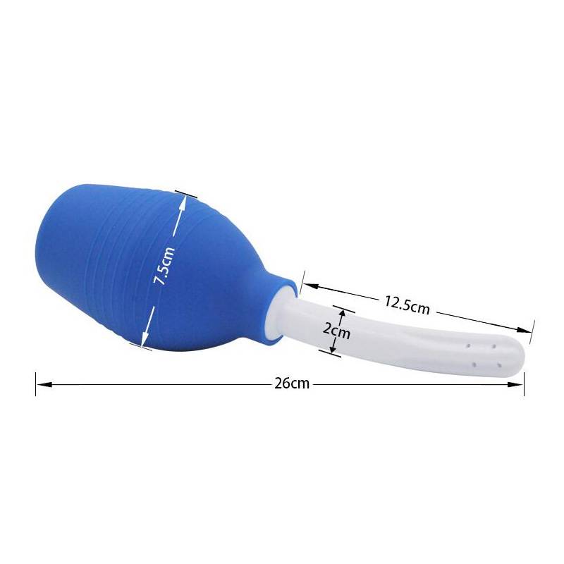 310 ml Large Rectal Syringe Stream Anal Cleaner Adult Products cb5feb1b7314637725a2e7: Black|Blue