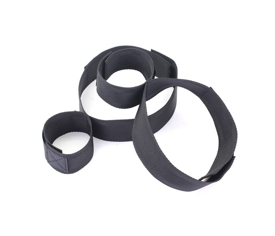 Leather Rope with Soft Fur Adult Bed Game Adult Products cb5feb1b7314637725a2e7: Black|Black Bondage Set|Purple|Purple Bondage Set