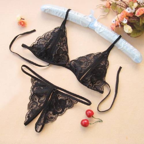 Erotic Transparent Floral Lace Women’s Underwear Set Adult Products cb5feb1b7314637725a2e7: Black|Blue|Pink|Purple|Red|Rose Red|White