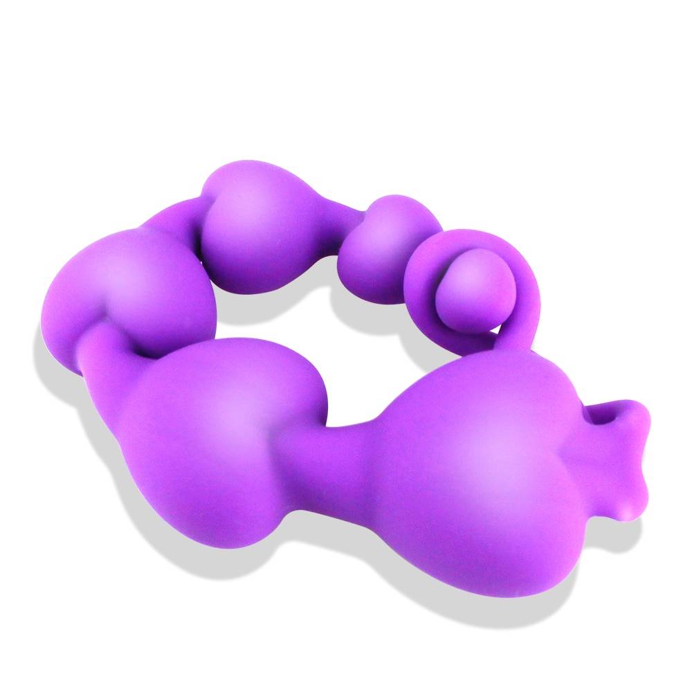Heart Shaped Anal Beads Plug