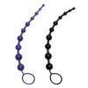 11 inch Long Silicone Anal Beads Adult Products cb5feb1b7314637725a2e7: Black|Purple