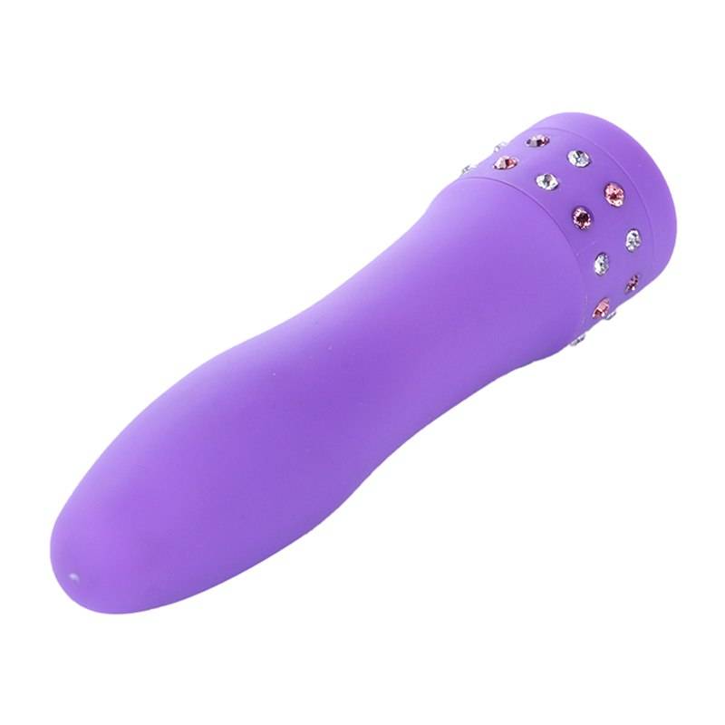 Crystal Embellished Bullet Vibrator Adult Products cb5feb1b7314637725a2e7: Black|Blue|Orange|Pink|Purple|Red