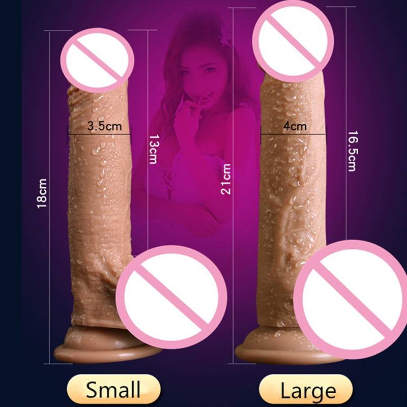 Soft Realistic Huge Dildo With Belt Adult Products c757bc5d6132213550d5fb: Large|Large With Belt|Small|Small With Belt