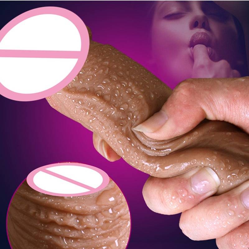 Soft Realistic Huge Dildo With Belt
