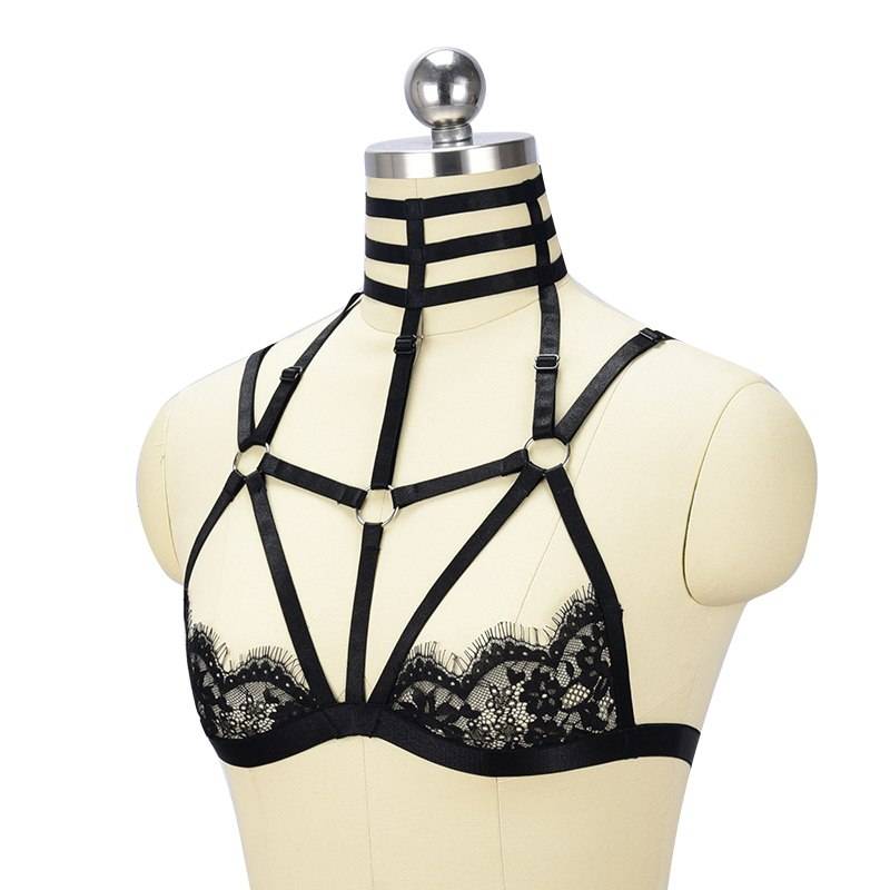 Women’s Sexy Lingerie Lace Harness Bralette Adult Products Gender: Women