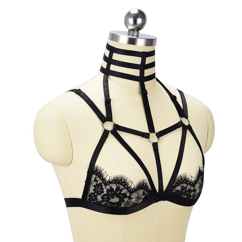 Women’s Sexy Lingerie Lace Harness Bralette Adult Products Gender: Women