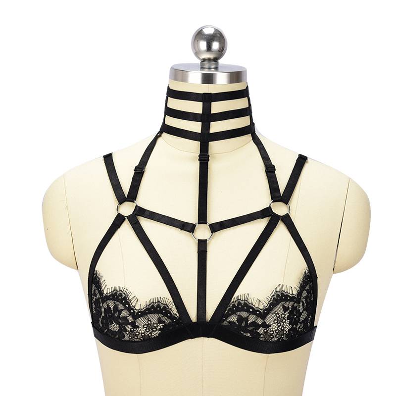 Women’s Sexy Lingerie Lace Harness Bralette Adult Products Gender: Women
