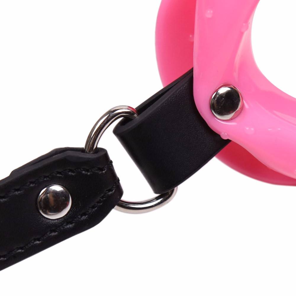 Sexy Lips Leather BDSM Gag