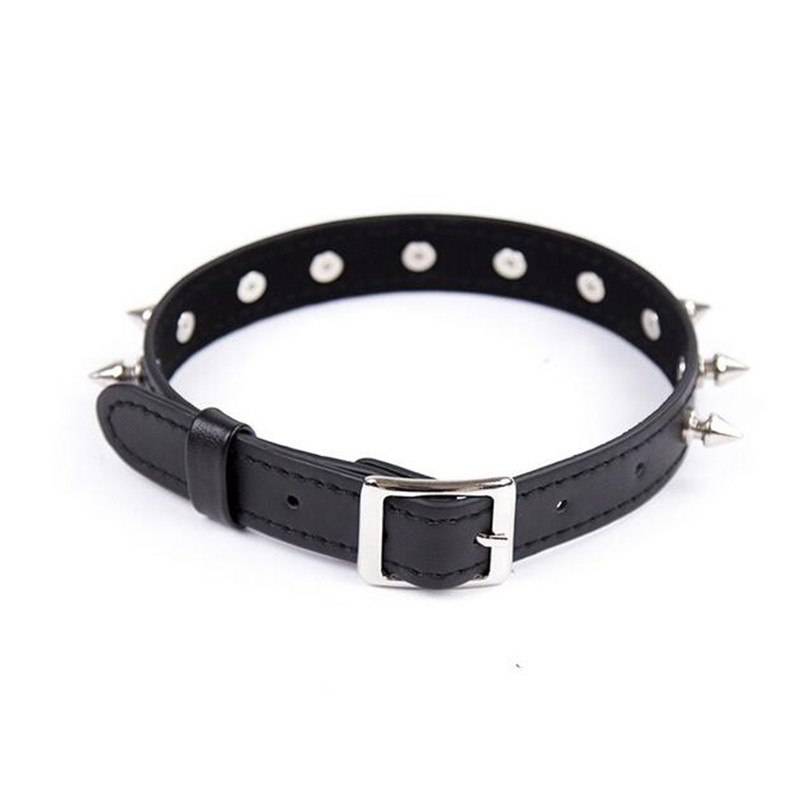 Erotic Spiked Leather Collar Adult Products 1ef722433d607dd9d2b8b7: China|United States