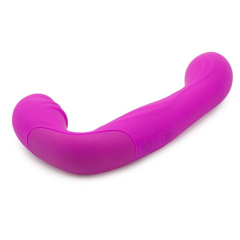High Quality Rechargeable Ergonomic Double-Sided Silicone Vibrator