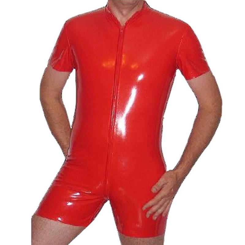 Sexy Men's Latex Bodysuit
